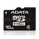 MicroSDHC 16Гб A-Data Класс 6 (без адаптера)