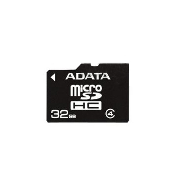  MicroSDHC 32Гб A-Data Класс 4 (без адаптера)