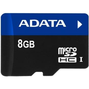  MicroSDHC 08Гб A-Data UHS-I (без адаптера)