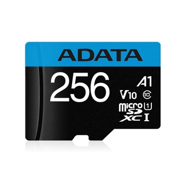  MicroSDXC 256B A-Data Класс 10 UHS-I Premier A1 (с адаптером)