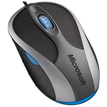 Microsoft Notebook Optical Mouse 3000 Black Grey