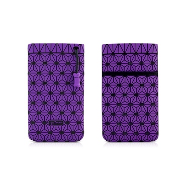 Чехол Bone Phone Cell Plus Violet (для iPhone/iPod, силикон, микрофибра, 85x152x4 мм)