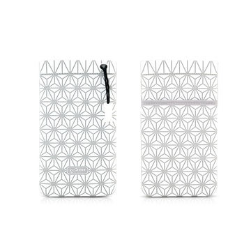 Чехол Bone Phone Cell Plus White (для iPhone/iPod, силикон, микрофибра, 85x152x4 мм)