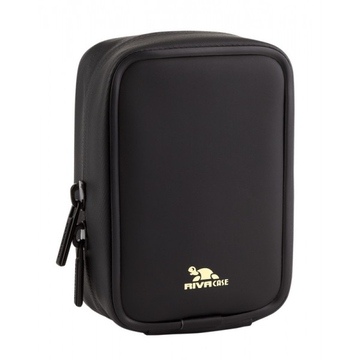 Чехол для фотоаппарата RivaCase 1400 Antishock Digital Case Black (LRPU, полиуретан, эффект "памяти", 6.7x1.5x11.5см)