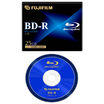 Blu-Ray BD-R Fujifilm Jewel Case 1шт (25GB, 2x)
