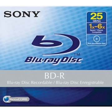 Blu-Ray BD-R Sony Jewel Case 5шт (25GB, 6x)