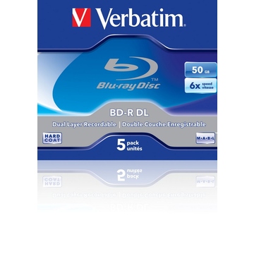 Blu-Ray BD-R TDK Jewel Case 5шт (7.5GB, 8см)