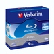 Blu-Ray BD-R Verbatim Jewel Case 5шт (50GB, 2x, 43673)