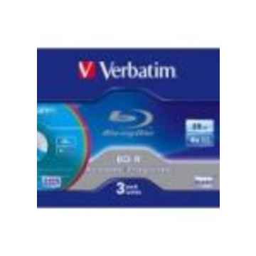 Blu-Ray BD-R Verbatim Slim Case 10шт (25GB, 4x, 43721)