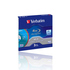 Blu-Ray BD-R Verbatim Slim Case 3шт 