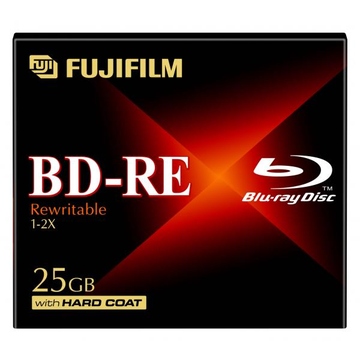 Blu-Ray BD-RE ("болванка") Fujifilm Jewel Case 1шт (25GB, 2x)