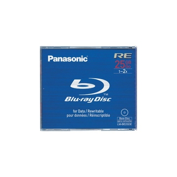 Blu-Ray BD-RE ("болванка") Panasonic Jewel Case 1шт (25GB, 2x)