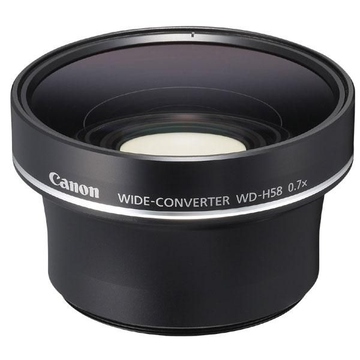Конвертер Canon WD-H58 (широкоугольный, 0.7x, для видеокамер HF S10/S11/S100/S20/S200/S21/S30)