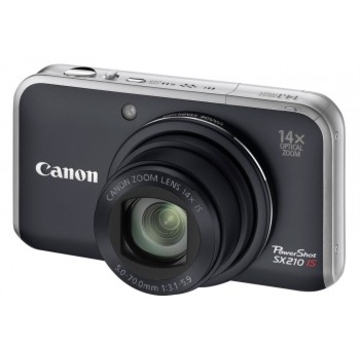  Canon PowerShot SX210 Black