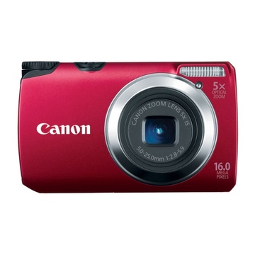  Canon PowerShot A3300 Red