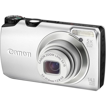 Цифровой фотоаппарат Canon PowerShot A3200 Silver (14Mp, 5(4x)Zoom, 2.7"", NB-8L)