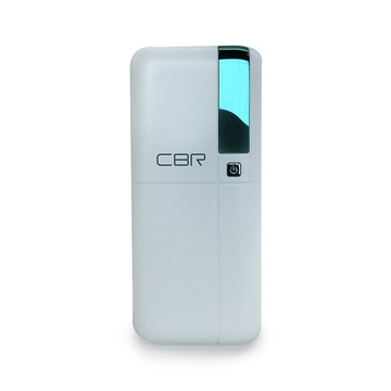 Портативный аккумулятор CBR CBP-4100 White (USB-выход, 10000mAh, 1A/2A)