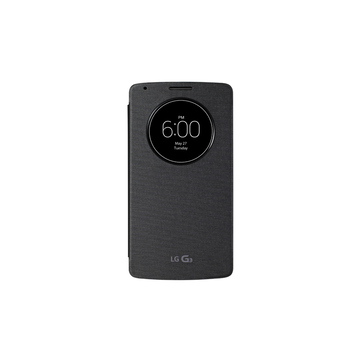 Чехол LG QuickCircle Black (для беспроводной зарядки LG G3)