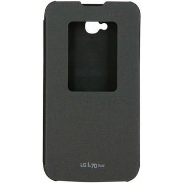 Чехол LG QuickWindow Black (для LG L70)