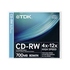 CD-RW TDK Slim Case 20шт 