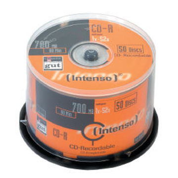 CD-R Intenso Cake Box 50шт (700MB, 52x)