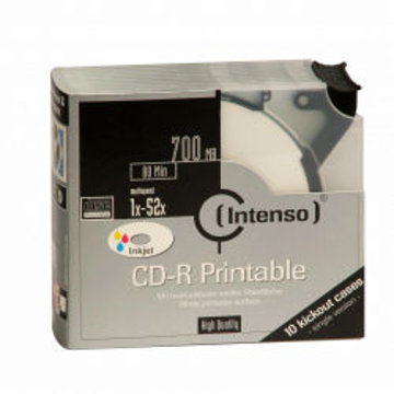 CD-R Intenso Kick Out Case 10шт (700MB, 52x, Printable)