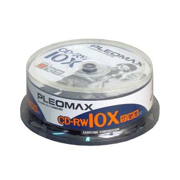 CD-RW Samsung Cake Box 25шт (700MB, 4x-10x)