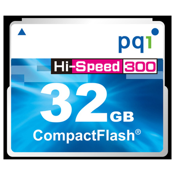 Compact Flash 32Гб PQI 300X