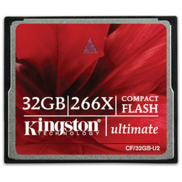  Compact Flash 32Гб Kingston 266X Ultimate