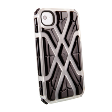 Футляр G-Form X-Protect Ice Black (для iPhone 4S, противоударный, реактивная защита RPT)
