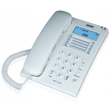 Проводной телефон BBK BKT-115RU White (аон)