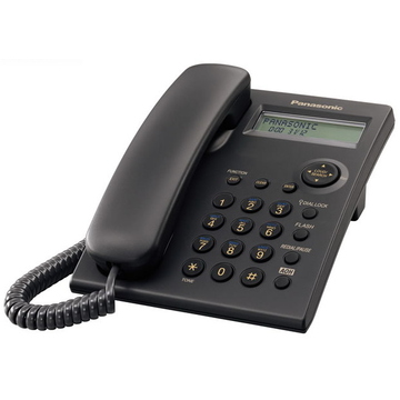 Проводной телефон Panasonic KX-TS2351RUB Black