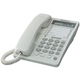 Panasonic KX-TS2362RUW White (30 ст., дисплей, часы, гнездо для гарнитуры, ламп)