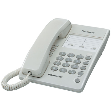 Panasonic KX-TS2363RUW White (30 ст., спикерфон, автодозвон, гнездо для гарнитуры)