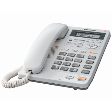 Panasonic KX-TS2570RUW White (АОН, автоответчик)
