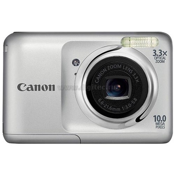 Компактный цифровой фотоаппарат Canon PowerShot A800 Grey (10Mp, 3(4x)Zoom, 2.5"", 2AA)
