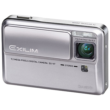Цифровой фотоаппарат Casio EX-V7 Silver