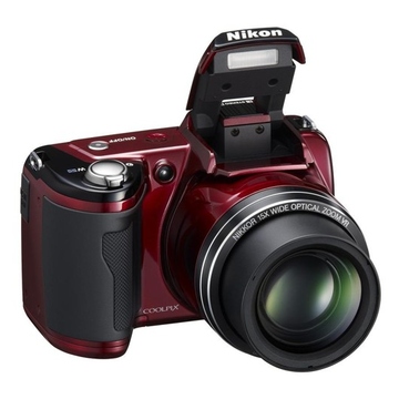 Фотоаппарат Nikon L110 Red (12.1Mp, 15x/4x, 3"LCD, ISO6400, 4xAA)