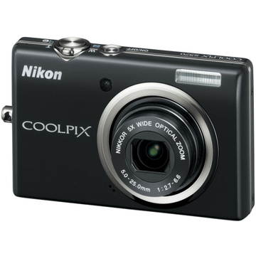 Фотоаппарат Nikon S570 Black (12Mp, 5x/4x, 2.7"LCD, ISO3200, EN-EL10)