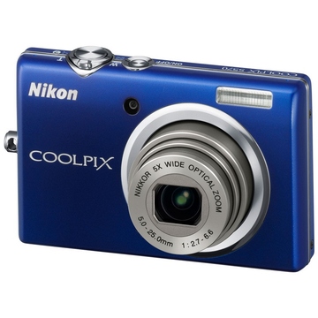 Фотоаппарат Nikon S570 Blue (12Mp, 5x/4x, 2.7"LCD, ISO3200, EN-EL10)