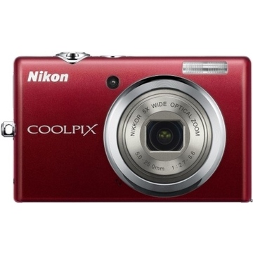 Фотоаппарат Nikon S570 Red (12Mp, 5x/4x, 2.7"LCD, ISO3200, EN-EL10)