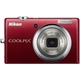 Фотоаппарат Nikon S570 Red (12Mp, 5x/4x, 2.7"LCD, ISO3200, EN-EL10)