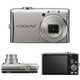 Фотоаппарат Nikon S620 Silver (12Mpx, 4x45 Mb/SD/SDHC 2.7" LCD (VMA355E1)
