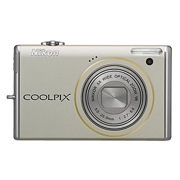 Фотоаппарат Nikon S640 Silver (12Mp, 5x/4x, 2.7"LCD, ISO6400, EN-EL12)