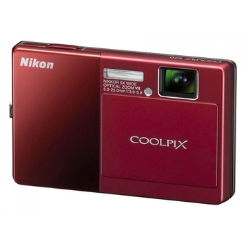 Фотоаппарат Nikon S70 Red (12Mp, 5x/4x, 3.5"LCD,ISO6400, EN-EL12)
