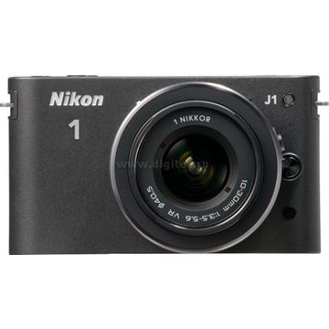 Цифровой беззеркальный фотоаппарат Nikon 1 J1 Double Kit 10-30mm, 30-110mm Black (16Mp, 5(4)xZoom, 3.0", 83Mb int, EN-EL12)