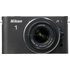 Цифровой беззеркальный фотоаппарат Nikon 1 J1 Double Kit 10-30mm, 30-110mm Black xZoom, 3.0", 83Mb int, EN-EL12)