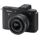 Цифровой беззеркальный фотоаппарат Nikon 1 V1 Black (KIT 10, F2.8, 12Mp, 5(4)xZoom, 3.0"", EN-EL15)
