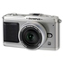  Olympus E-P1 Double Kit 14-42mm, 17mm Silver