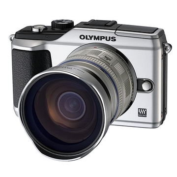 Цифровая зеркальная фотокамера Olympus E-PL2 Silver kit 14-42 Silver + 40-150 Silver